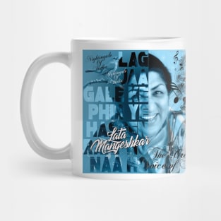 Lata Mangeshkar Artwork Mug